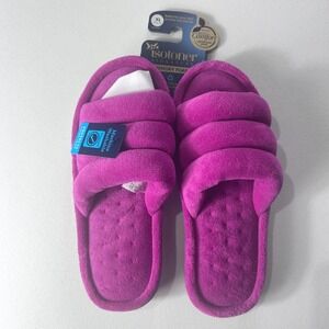 Isotoner Signature Eco Comfort Memory Foam Slippers Womens XL 9.5-10 NEW